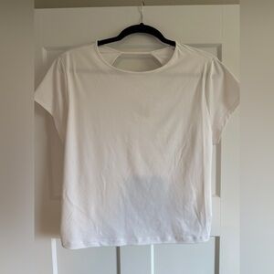 Wild Fable White Short Sleeve Tee Open Back